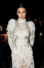 KENDALL JENNER at Mert & Marcus 25 Years of Photography Dinner at Milan Fashion Week 02/21/2019