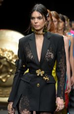 KENDALL JENNER at Versace Runway Show at Milan Fashion Week 02/22/2019