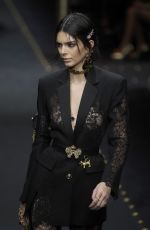 KENDALL JENNER at Versace Runway Show at Milan Fashion Week 02/22/2019