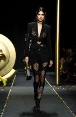 KENDALL JENNER at Versace Runway Show at Milan Fashion Week 02/22/2019