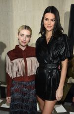 KENDALL JENNER, EMMA ROBERTS and KATE MOSS at Longchamp Show at NYFW in New York 02/09/2019