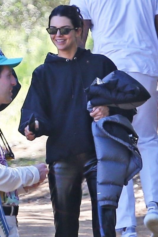 KENDALL JENNER Heading to a Church in Los Angeles 02/24/2019