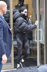 KENDALL JENNER Leaves Gotham Gym in New York 02/12/2019