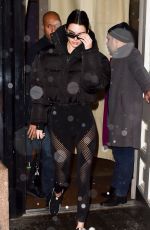 KENDALL JENNER Leaves Gotham Gym in New York 02/12/2019