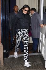 KENDALL JENNER Leaves Mercer Hotel in New York 02/11/2019