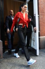 KENDALL JENNER Leaves Mercer Hotel in New York 02/14/2019