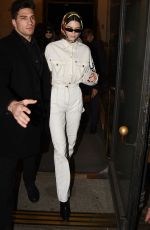 KENDALL JENNER Leaves Versace Fashion Show in Milan 02/22/2019