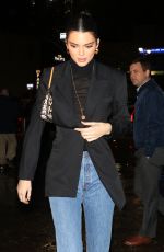 KENDALL JENNER Night Out in New York 02/12/2019