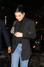 KENDALL JENNER Night Out in New York 02/12/2019