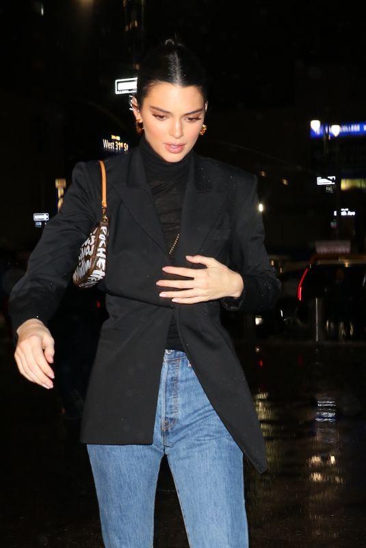 KENDALL JENNER Night Out in New York 02/12/2019