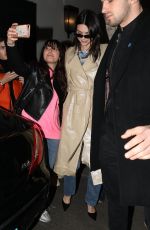 KENDALL JENNER Out and About in Milan 02/21/2019