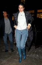 KENDALL JENNER Out and About in New York 01/31/2019