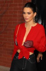 KENDALL JENNER Out in New York 02/14/2019