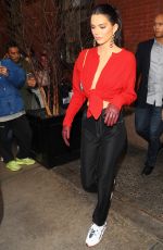 KENDALL JENNER Out in New York 02/14/2019