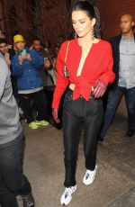 KENDALL JENNER Out in New York 02/14/2019