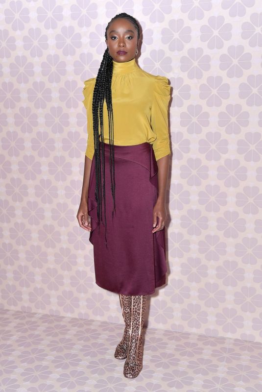 KIKI LAYNE at Kate Spade Fashion Show in New York 02/08/2019