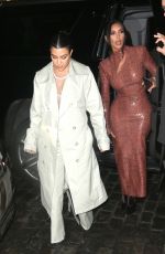 KIM and KOURTNEY KARDASHIAN Night Out in New York 02/07/2019