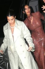 KIM and KOURTNEY KARDASHIAN Night Out in New York 02/07/2019