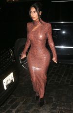 KIM and KOURTNEY KARDASHIAN Night Out in New York 02/07/2019