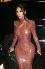 KIM and KOURTNEY KARDASHIAN Night Out in New York 02/07/2019