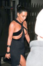 KIM KARDASHIAN Leaves Craig