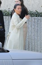 KIM KARDASHIAN Out and About in Calabasas 02/21/2019