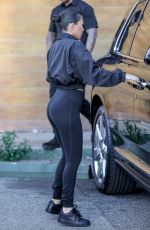 KOURTNEY KARDASHIAN Leaves a Studio in Los Angeles 01/31/2019