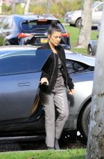 KOURTNEY KARDASHIAN Out for Lunch in Los Angeles 02/04/2019