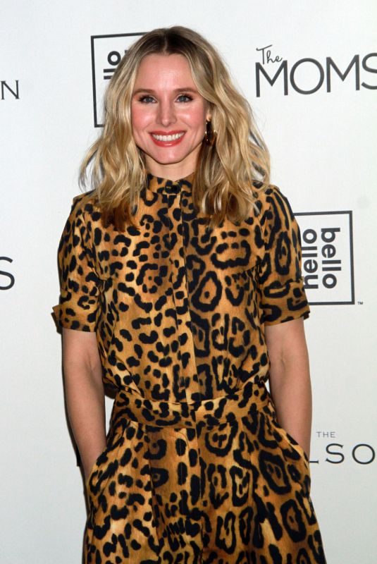 KRISTEN BELL at Hello Bello Launch at Mamarazzi in New York 02/25/2019