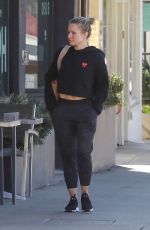 KRISTEN BELL Out and About in Los Feliz 02/19/2019