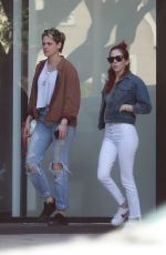 KRISTEN STEWART and SARA DINKIN at Out in Los Angeles 02/16/2019