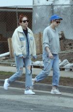 KRISTEN STEWART and SARA DINKIN Heading to a Spa in Los Angeles 02/13/2019