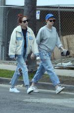 KRISTEN STEWART and SARA DINKIN Out in Los Angeles 02/13/2019