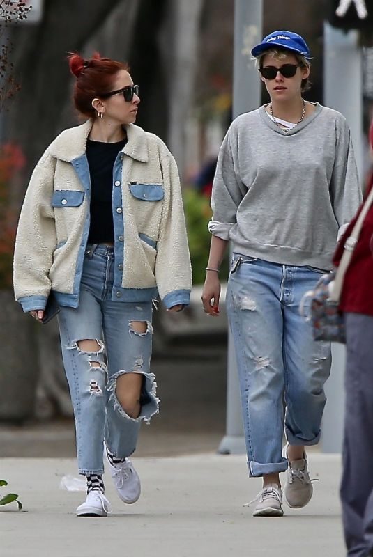 KRISTEN STEWART and SARA DINKIN Out in Los Angeles 02/13/2019