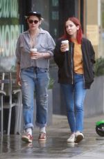 KRISTEN STEWART and SARA DINKIN Out in Los Feliz 01/31/2019