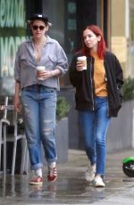 KRISTEN STEWART and SARA DINKIN Out in Los Feliz 01/31/2019