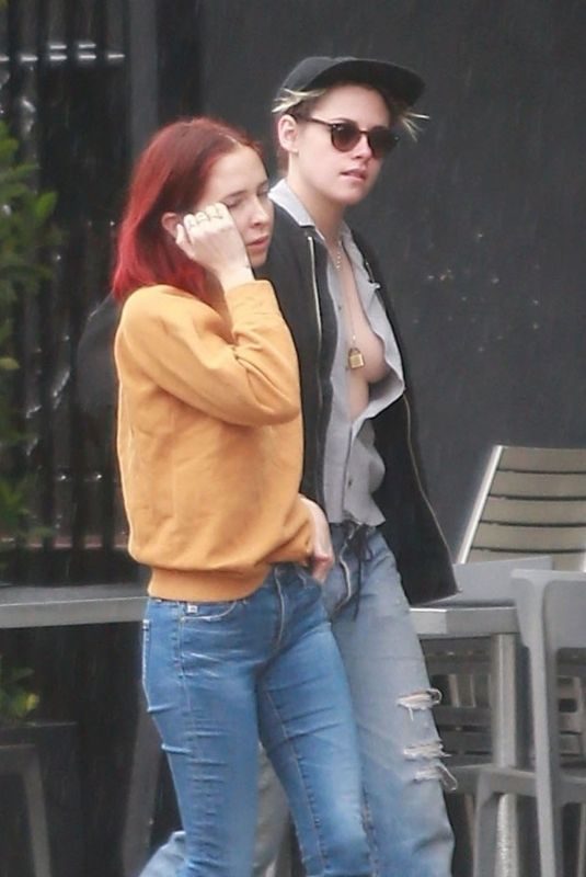 KRISTEN STEWART and SARA DINKIN Out in Los Feliz 01/31/2019