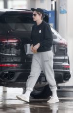 KRISTEN STEWART at a Gas Station in Los Feliz 02/03/2019