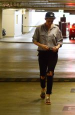 KRISTEN STEWART at a Parking Lot in Hollywood 02/01/2019