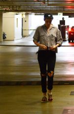 KRISTEN STEWART at a Parking Lot in Hollywood 02/01/2019