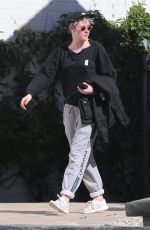 KRISTEN STEWART Headinig to a Spa in Los Angeles 02/05/2019