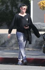 KRISTEN STEWART Headinig to a Spa in Los Angeles 02/05/2019