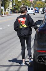KRISTEN STEWART Out and About in Los Angeles 02/19/2019