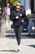 KRISTEN STEWART Out and About in Los Angeles 02/19/2019