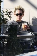 KRISTEN STEWART Out for Coffee in Los Feliz 02/07/2019