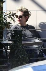 KRISTEN STEWART Out for Coffee in Los Feliz 02/07/2019