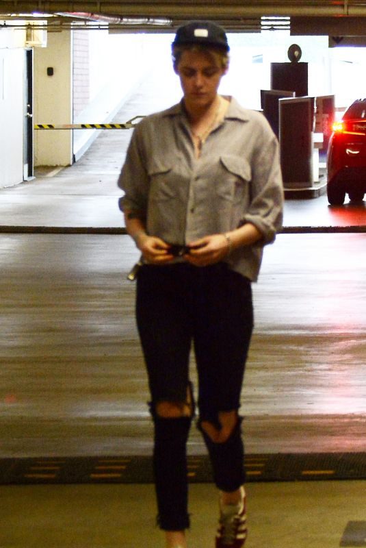 KRISTEN STEWART Out in Hollywood 02/01/2019