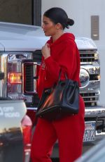 KYLIE JENNER Arrives at Milk Studio in Los Angeles 02/06/2019
