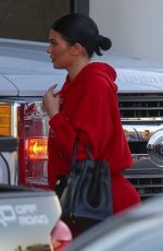 KYLIE JENNER Arrives at Milk Studio in Los Angeles 02/06/2019