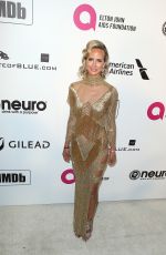 LADY VICTORIA HERVEY at Elton John Aids Foundation Oscar Party in Hollywood 02/24/2019
